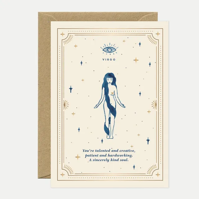 all-the-way-to-say-virgo-carte-astrologie-vierge-dor-e-a6 image 1