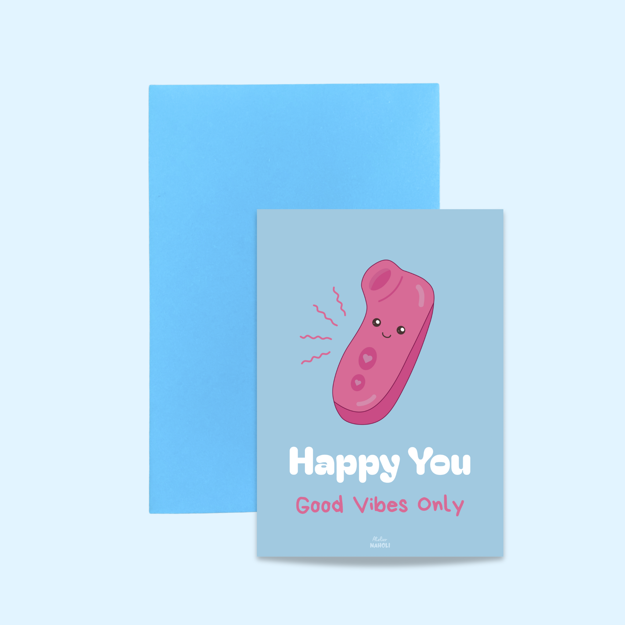 atelier-naholi-carte-happy-you-good-vibes-only-a6-enveloppe image 1