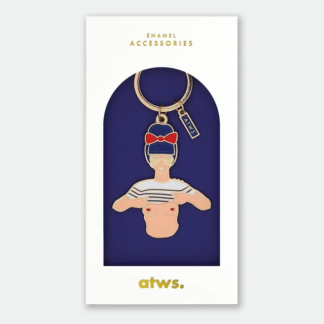 all-the-way-to-say-sexy-girl-porte-cl-s-mail-dor-60x51-mm image 1