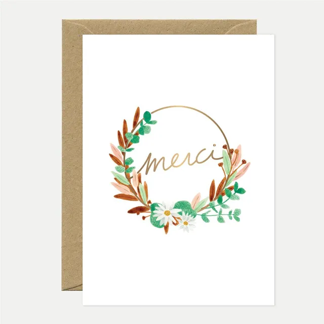all-the-ways-to-say-merci-couronne-carte-remerciement-a6-dor-e image 1