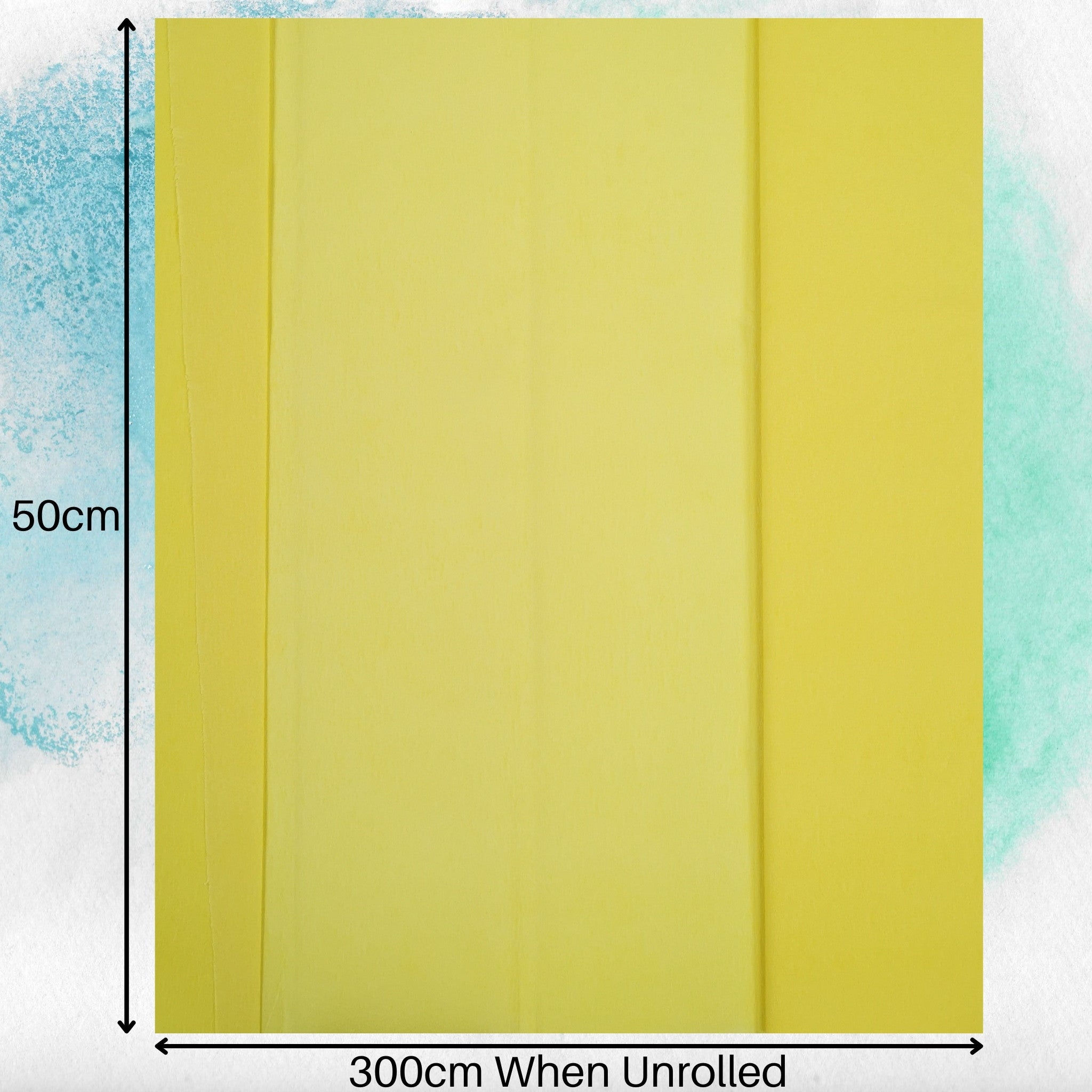 carnival-papers-cr-pon-papier-cr-pon-jaune-50x300cm image 6