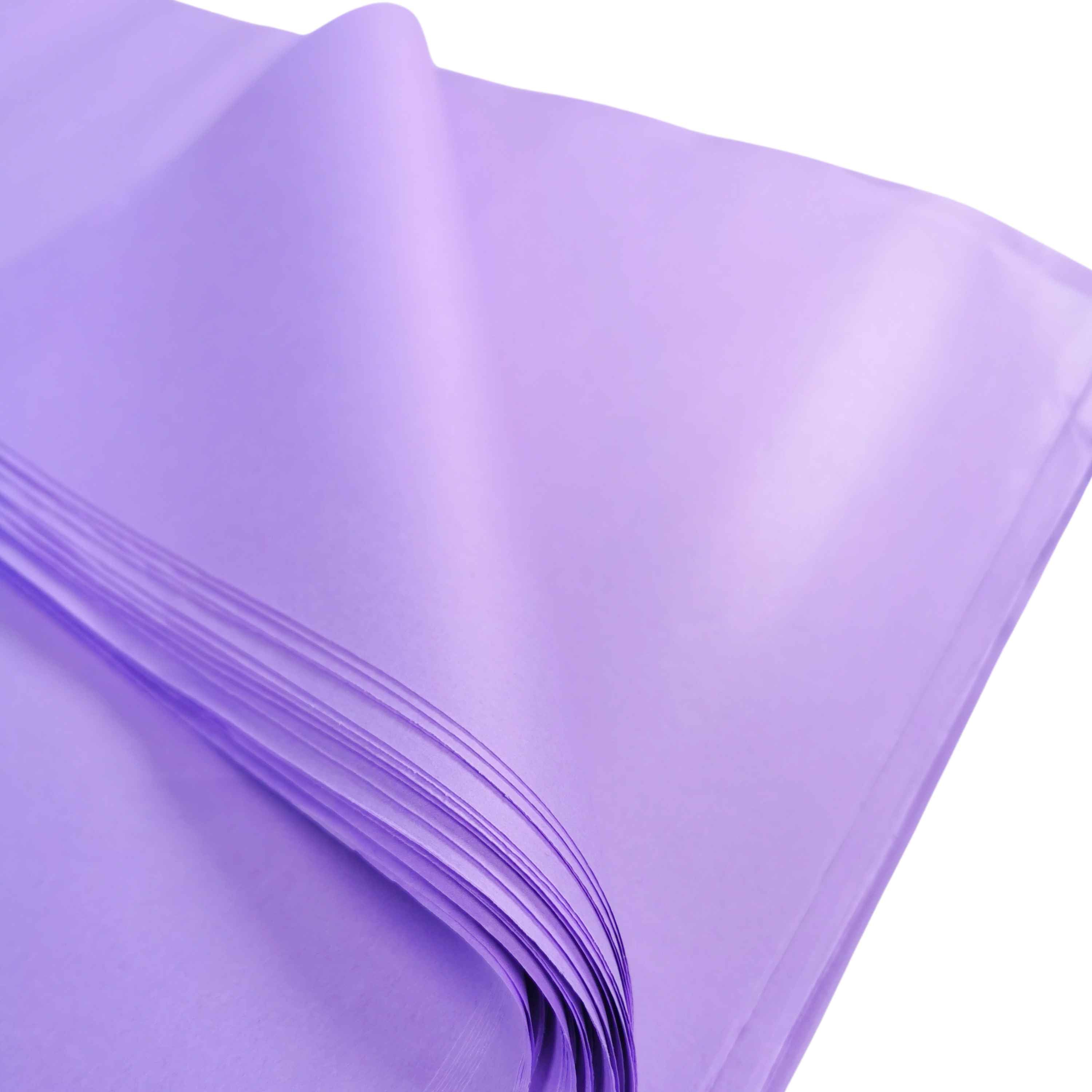 carnival-papers-tissue-papier-de-soie-lilas-violet-clair-10-feuilles image 2