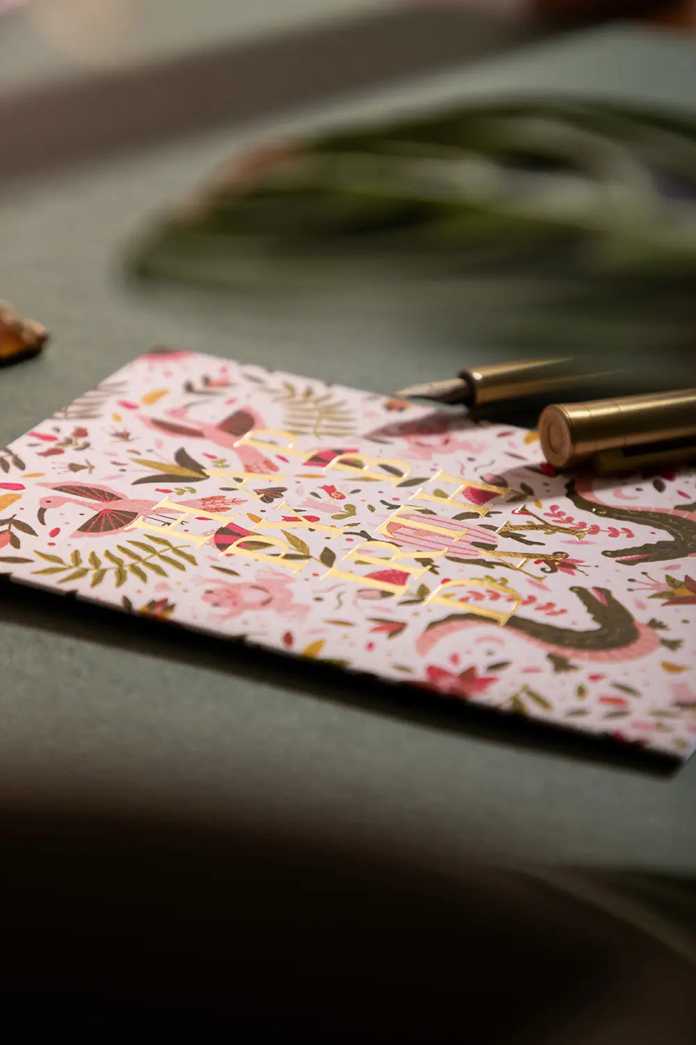 all-the-ways-to-say-pink-croco-carte-anniversaire-a6-dor-e image 3