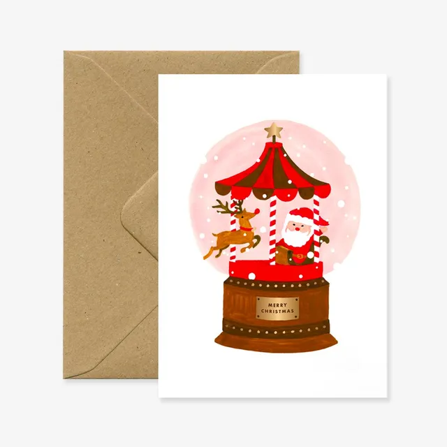 all-the-ways-to-say-santa-snowball-carte-de-v-ux-no-l-a6 image 1