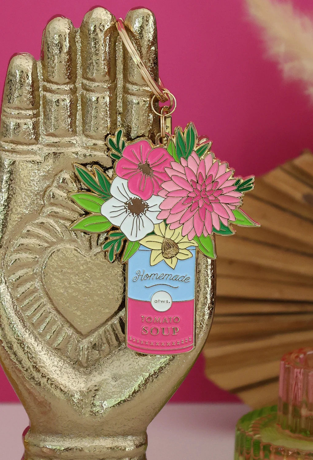 all-the-way-to-say-flower-can-porte-cl-s-fleurs-mail-dor image 4
