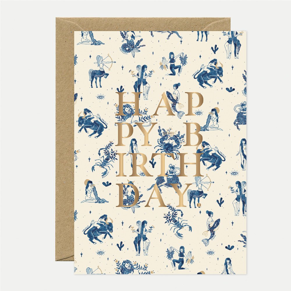 all-the-ways-to-say-astro-carte-anniversaire-a6-feuille-dor-e image 1