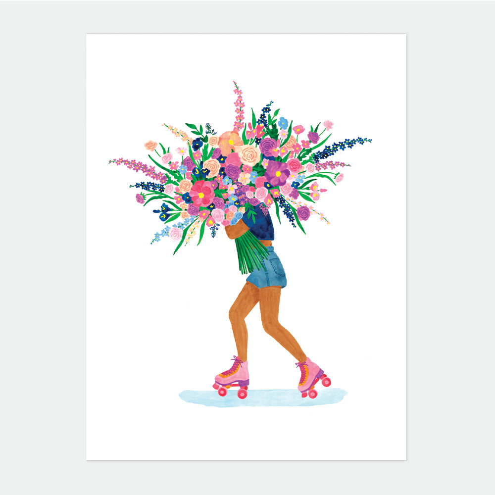 all-the-ways-to-say-roller-skate-affiche-poster-50x70 image 1