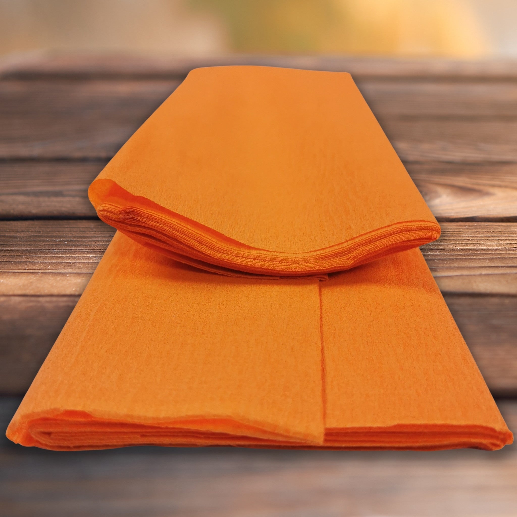 carnival-papers-crepe-paper-orange-papier-cr-pon-50cmx300cm-fleur image 4