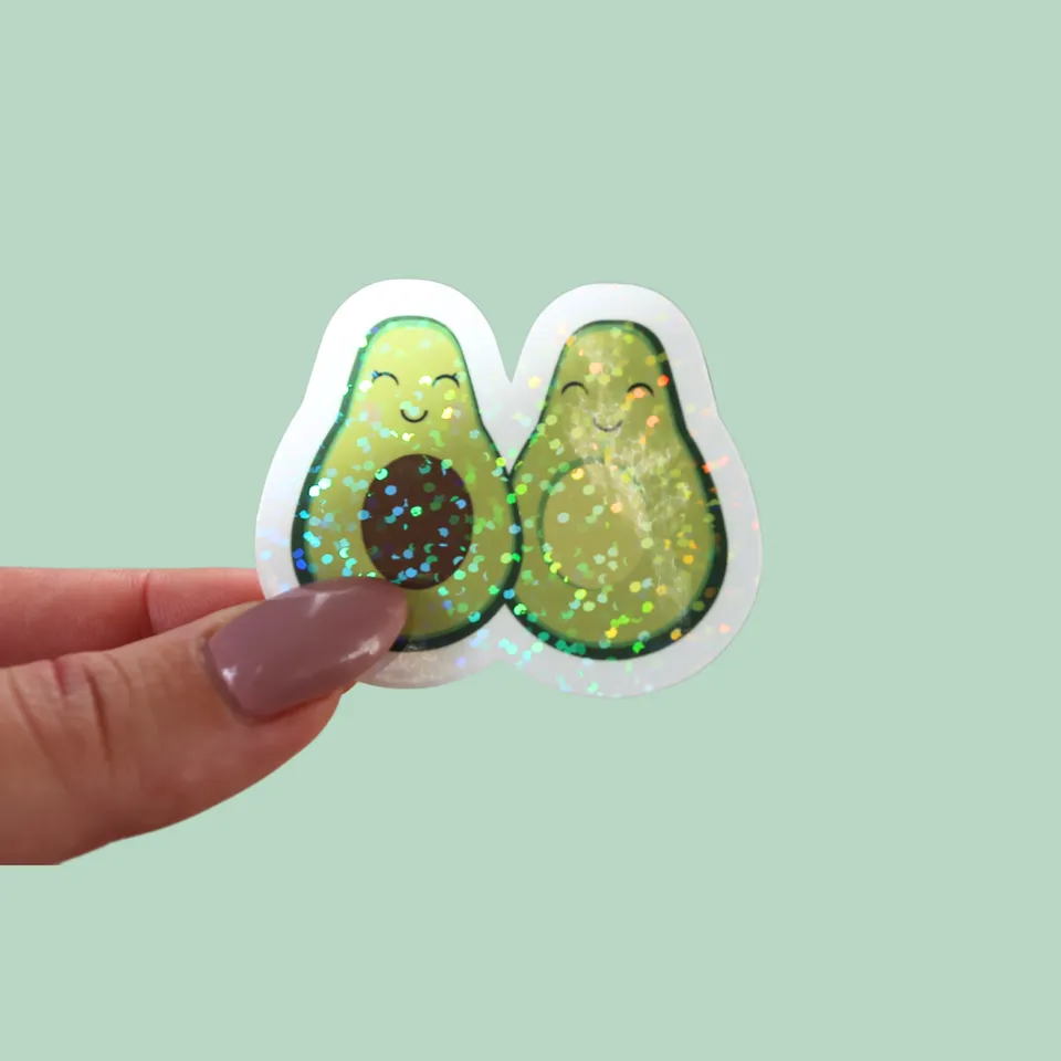atelier-naholi-stickers-couple-d-avocats-autocollant-holo-5-4-cm image 1