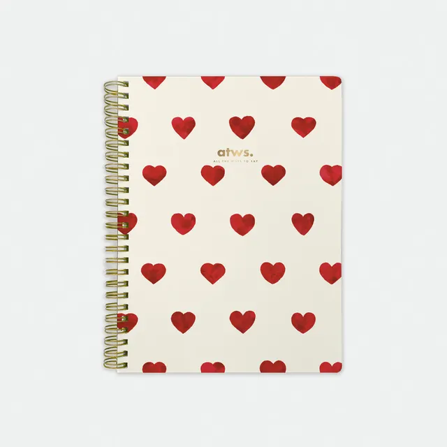 all-the-ways-to-say-heart-carnet-spirale-a5-lign-c-urs image 1