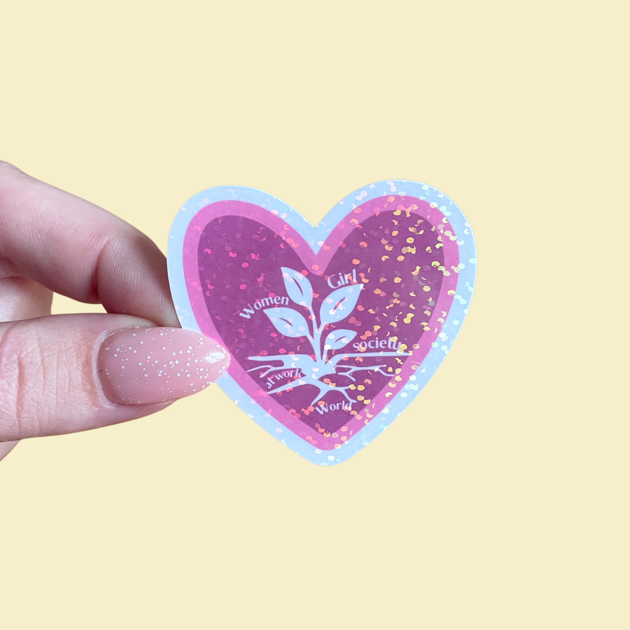 atelier-naholi-women-sticker-c-ur-plante-f-ministe-5-cm image 1