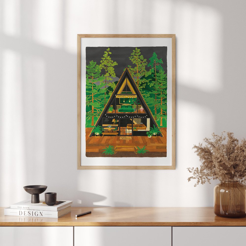 all-the-way-to-say-yosemite-affiche-montagne-18x24-cm image 2