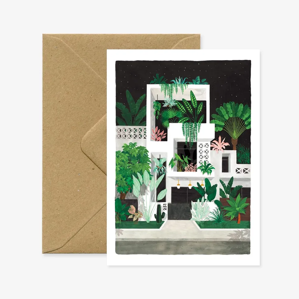 all-the-way-to-say-miami-by-night-carte-de-voeux-a6 image 1