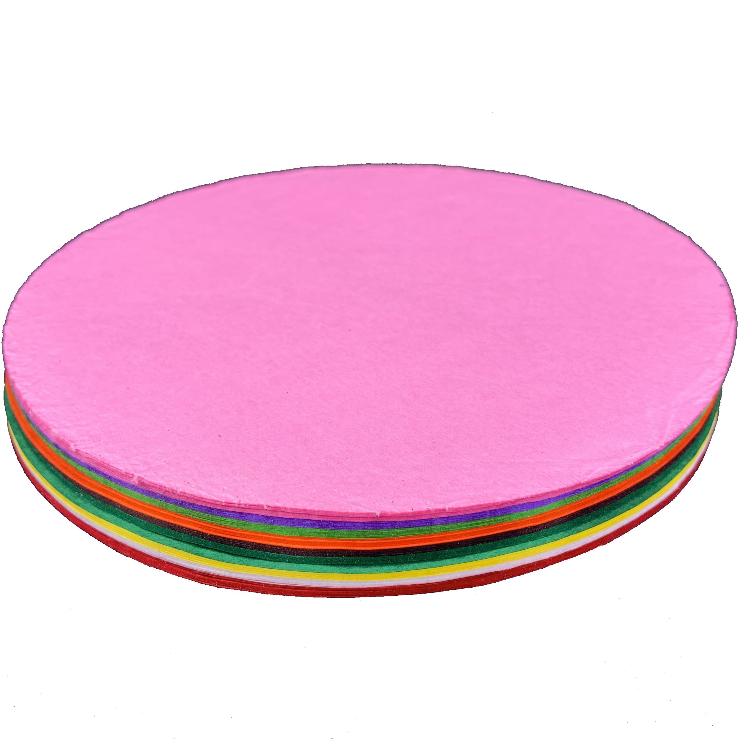 carnival-papers-tissue-ronds-soie-15cm-150-multicolore-collage image 2