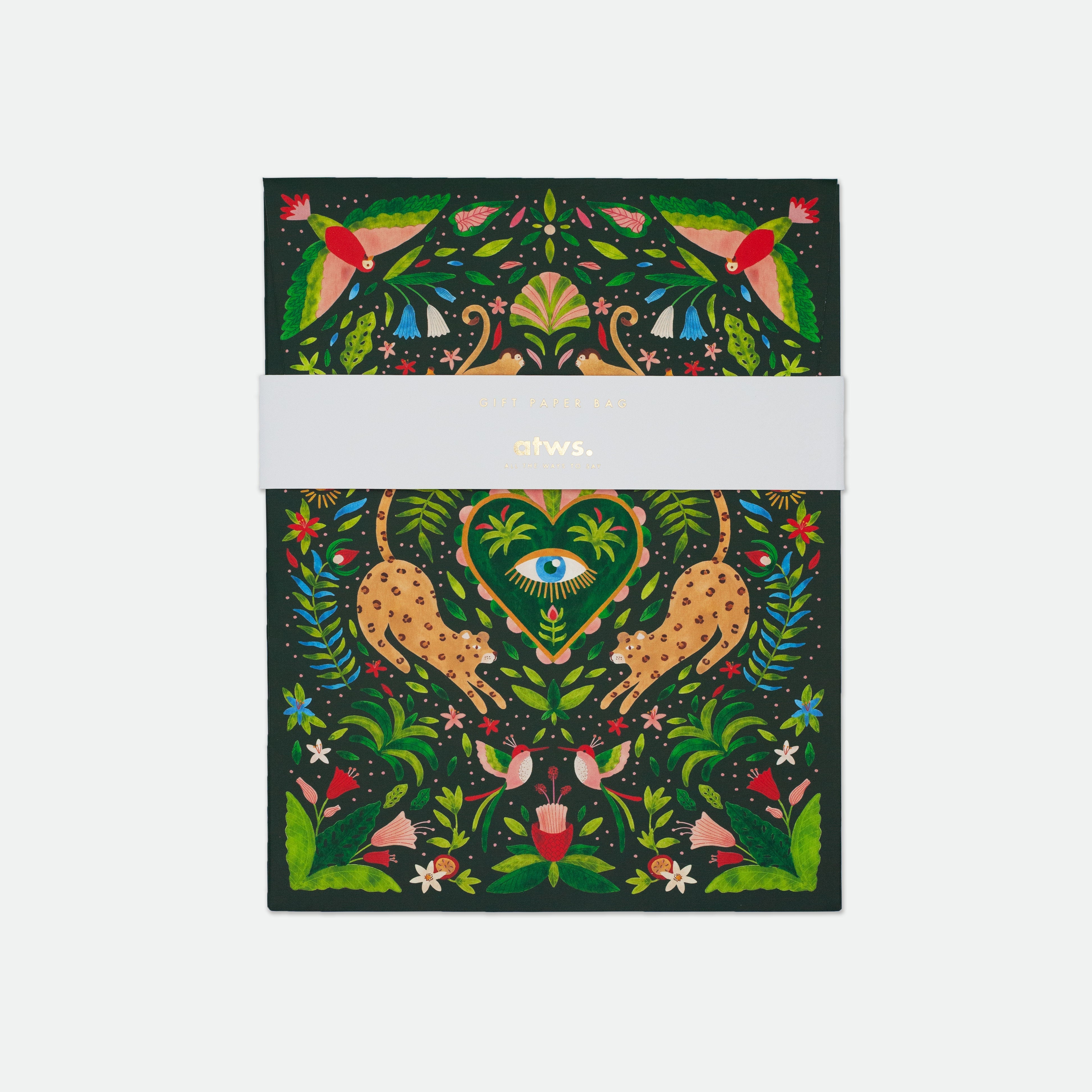 all-the-ways-to-say-green-jungle-pochette-cadeau-l-jungle image 4