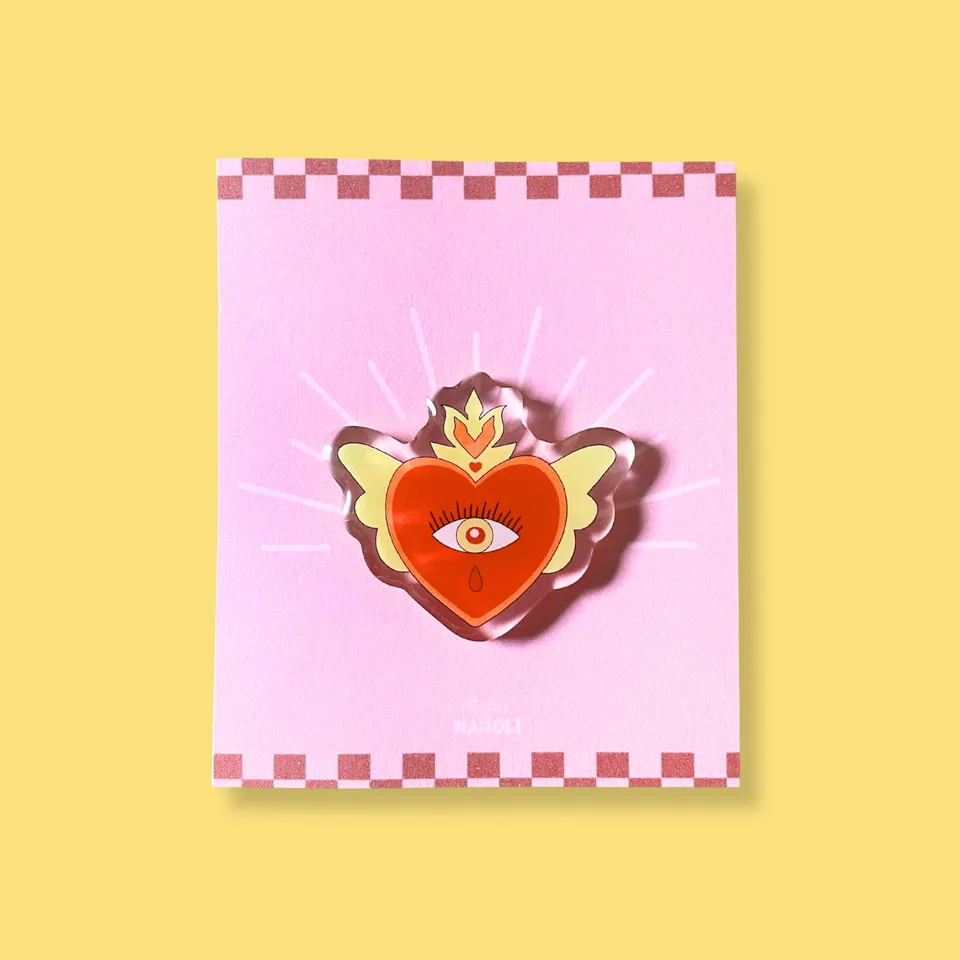 atelier-naholi-pins-ex-voto-pins-c-ur-rouge-acrylique-3-8-cm image 1