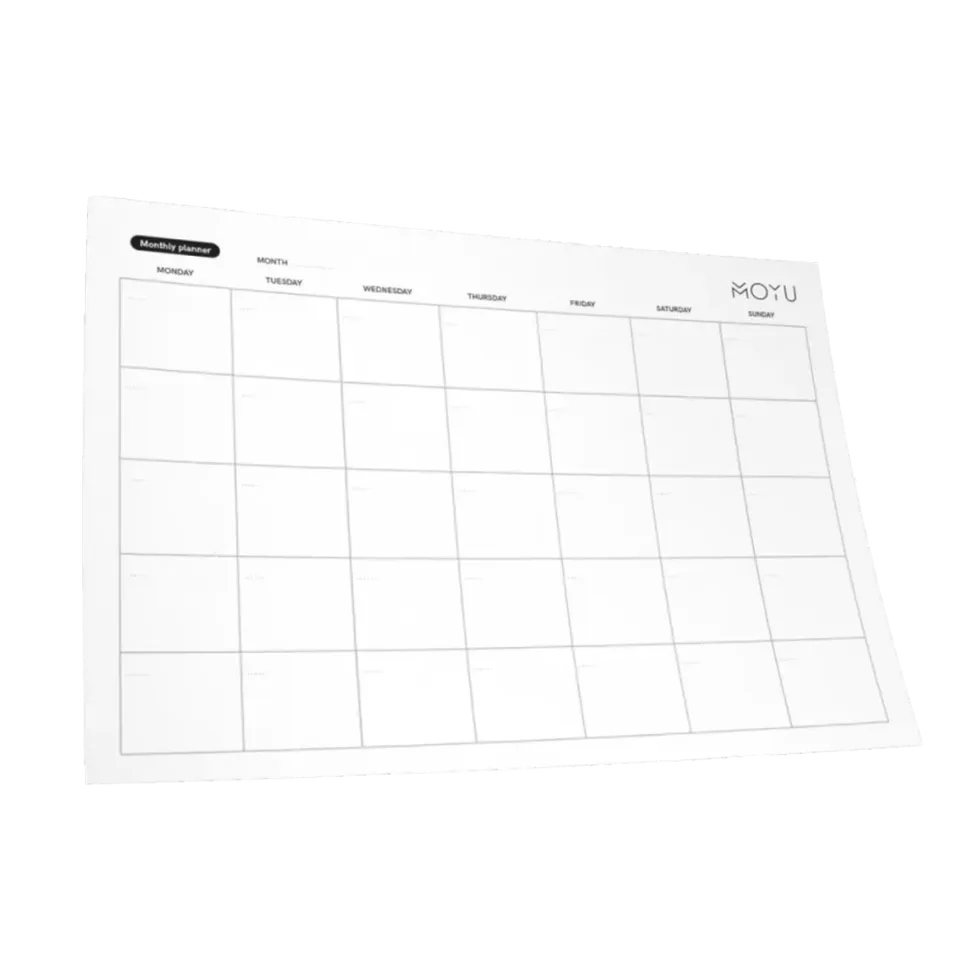 moyu-month-planner-agenda-mensuel-a4-effa-able-pierre image 1