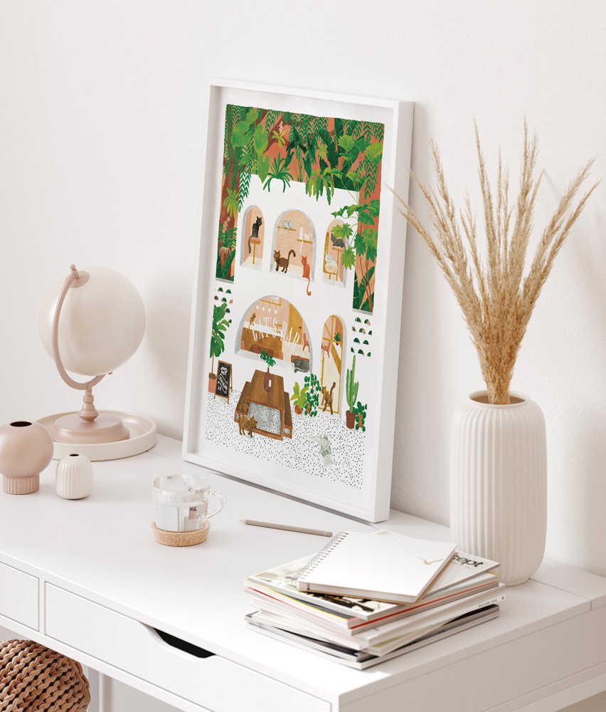all-the-ways-to-say-cat-s-bar-affiche-18x24-cm-chats image 2