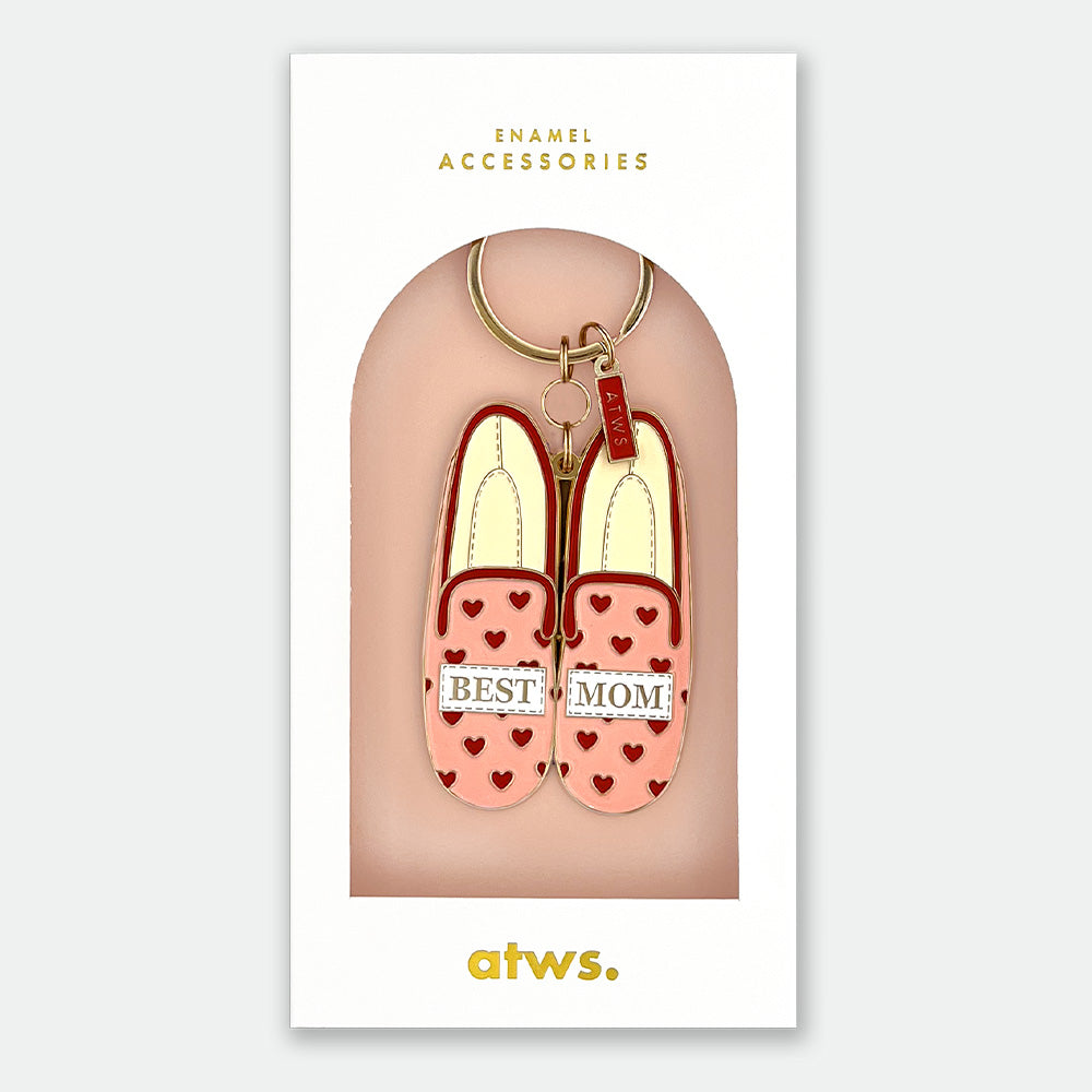 all-the-way-to-say-best-mom-shoes-porte-cl-s-maman-dor image 1