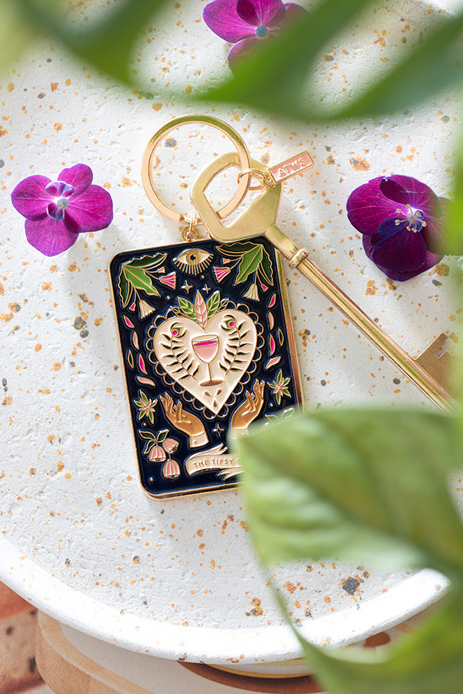 all-the-ways-to-say-tarot-tipsy-card-porte-cl-s-mail-dor image 3