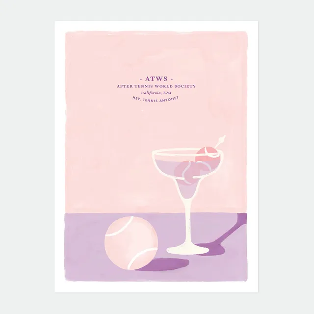 all-the-way-to-say-after-tennis-club-affiche-sport-chic image 1