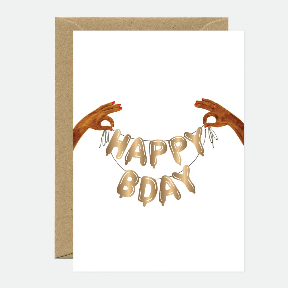 all-the-way-to-say-ballons-carte-de-v-ux-anniversaire-dor-e image 1