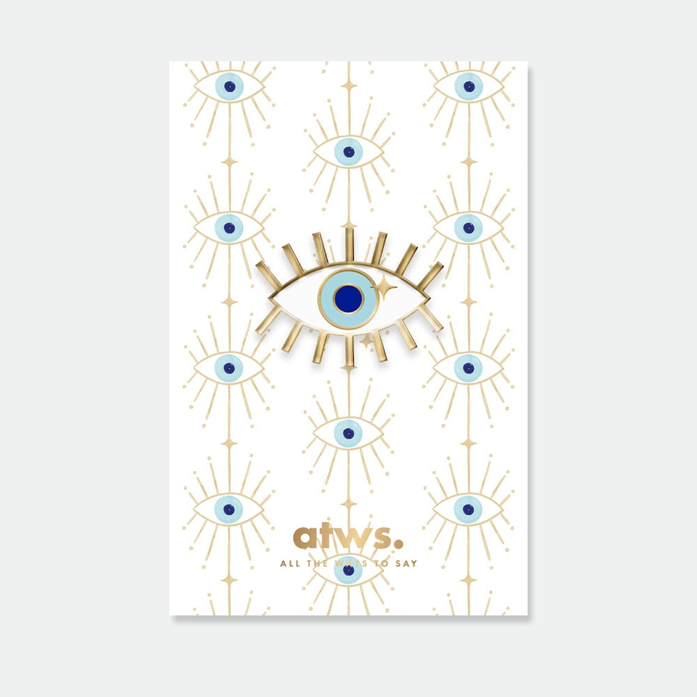 all-the-way-to-say-blue-eye-pin-s-il-bleu-dor-29-mm image 1