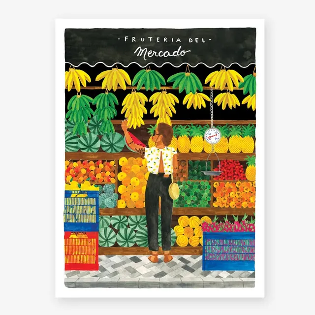 all-the-ways-to-say-fruteria-affiche-fruits-29-7x39-7-cm image 1