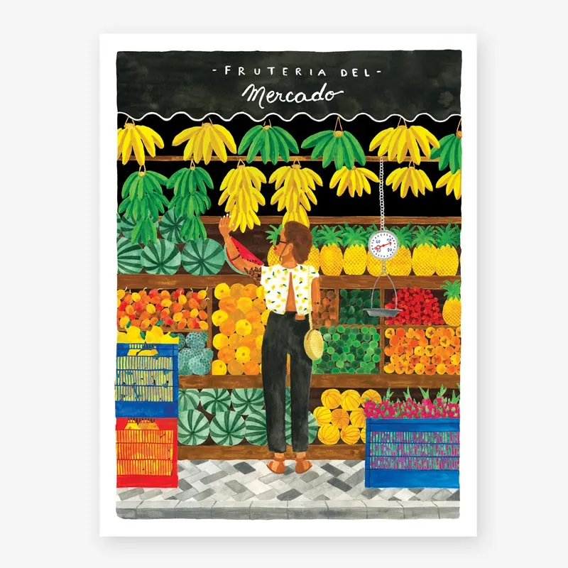 all-the-ways-to-say-fruteria-affiche-fruits-29-7x39-7-cm image 1