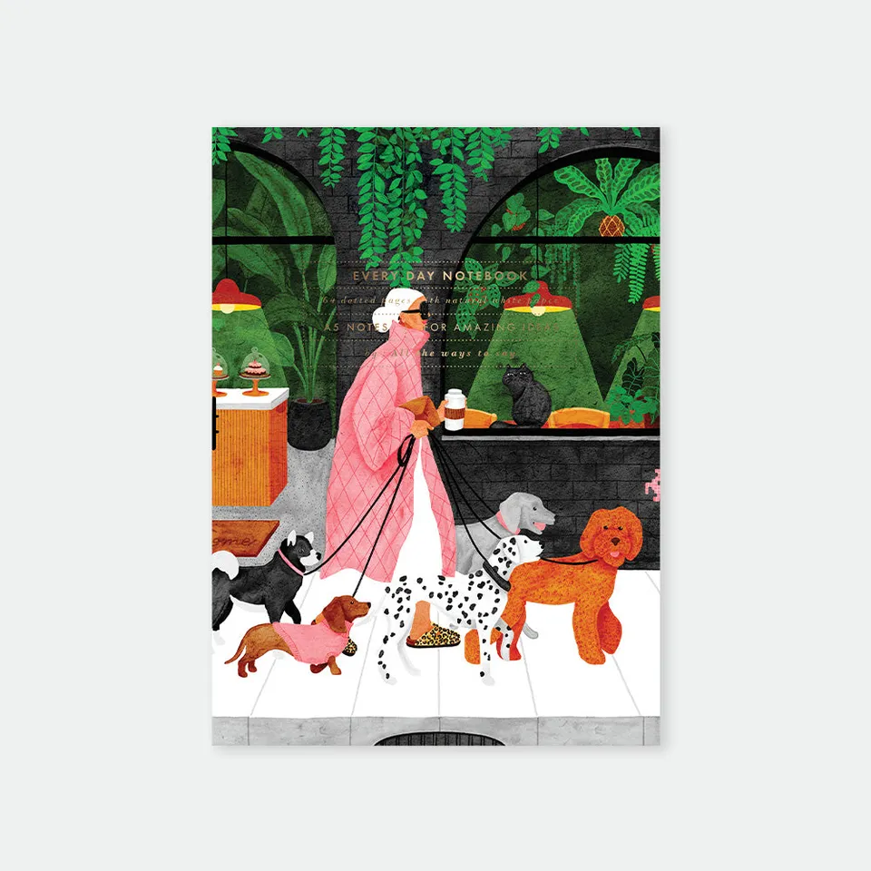 all-the-ways-to-say-dog-sitter-carnet-a5-dor-chiens image 1