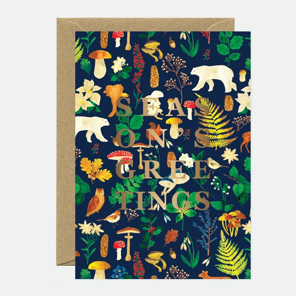 all-the-ways-to-say-herbarium-greetings-carte-no-l-dor-e-a6 image 1