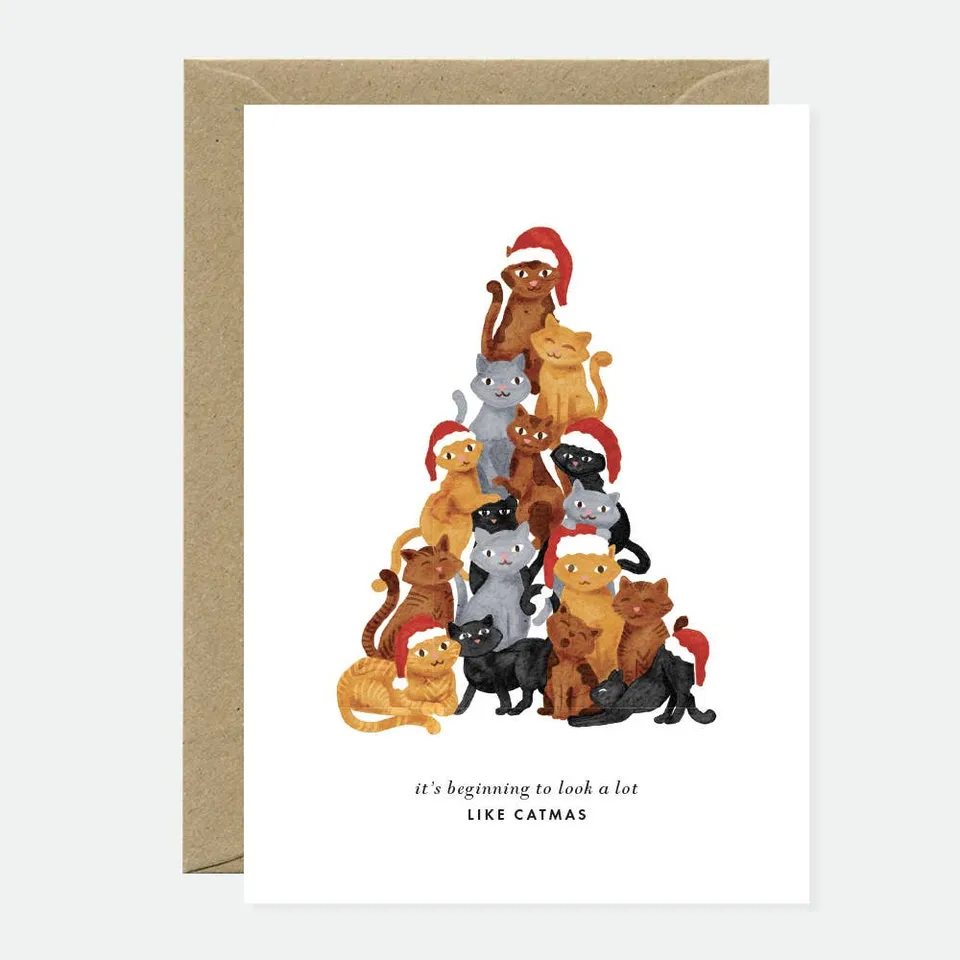 all-the-way-to-say-catmas-carte-de-v-ux-chat-no-l-a6 image 1