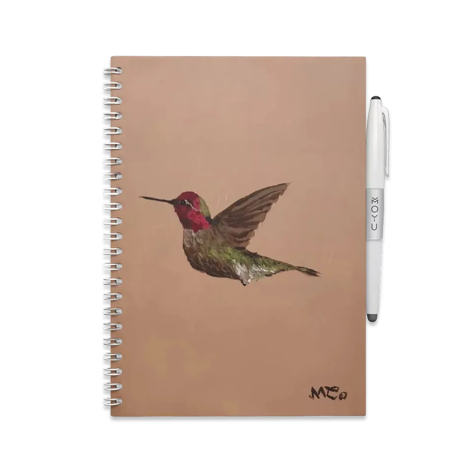 moyu-erasable-notebooks-free-flying-cahier-effa-able-a5-colibri image 1