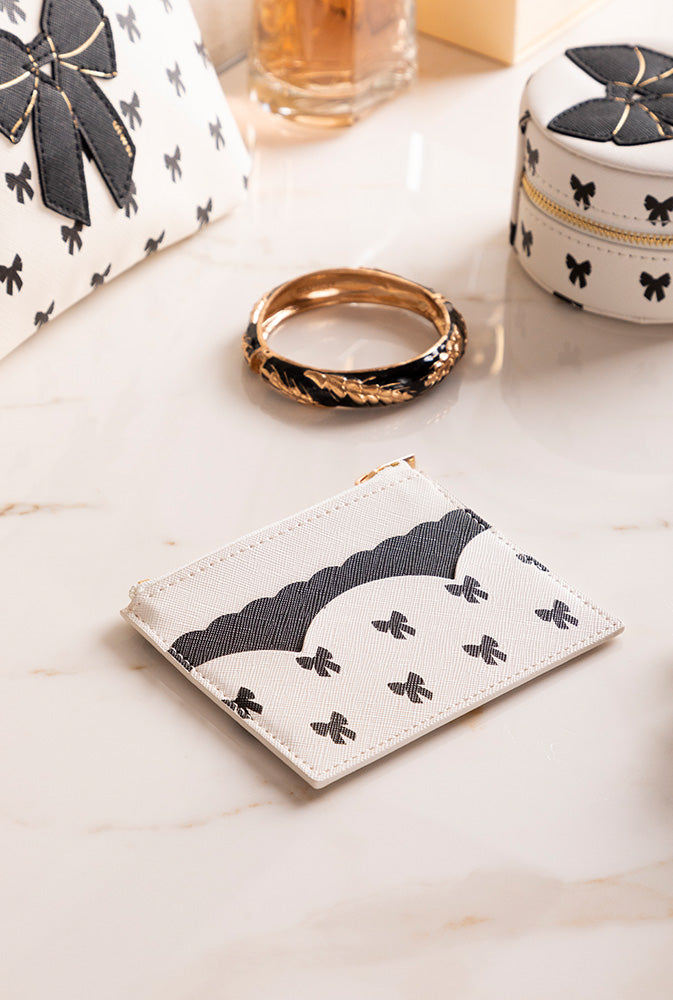 all-the-ways-to-say-black-bow-portefeuille-cuir-pu-zip image 3