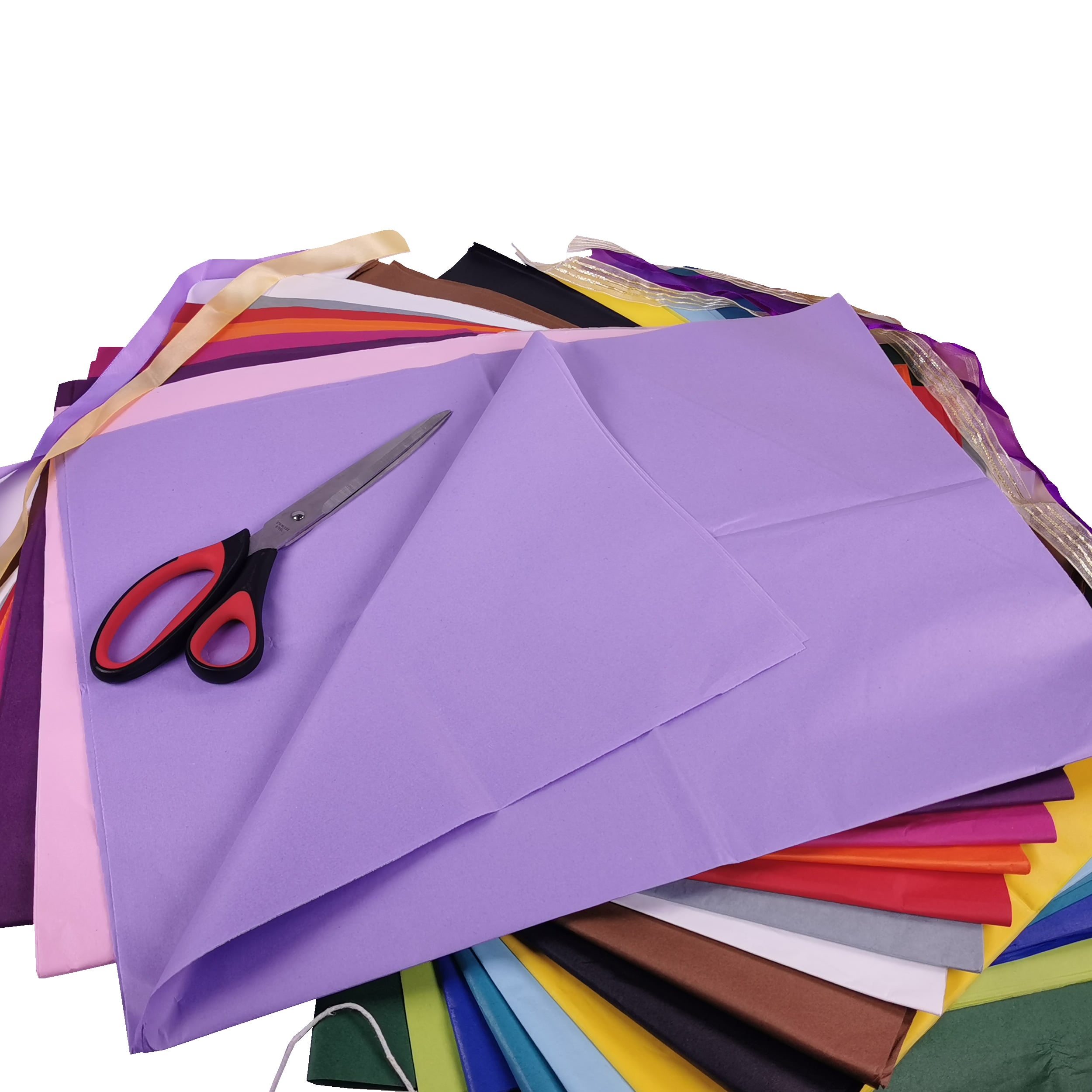 carnival-papers-tissue-papier-de-soie-lilas-violet-clair-10-feuilles image 8