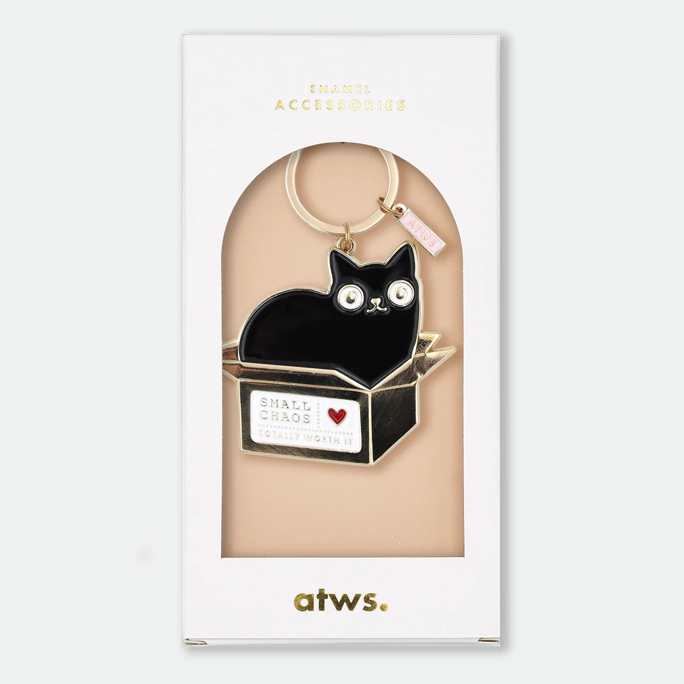 all-the-way-to-say-small-chaos-porte-cl-s-chat-noir-59-mm image 1