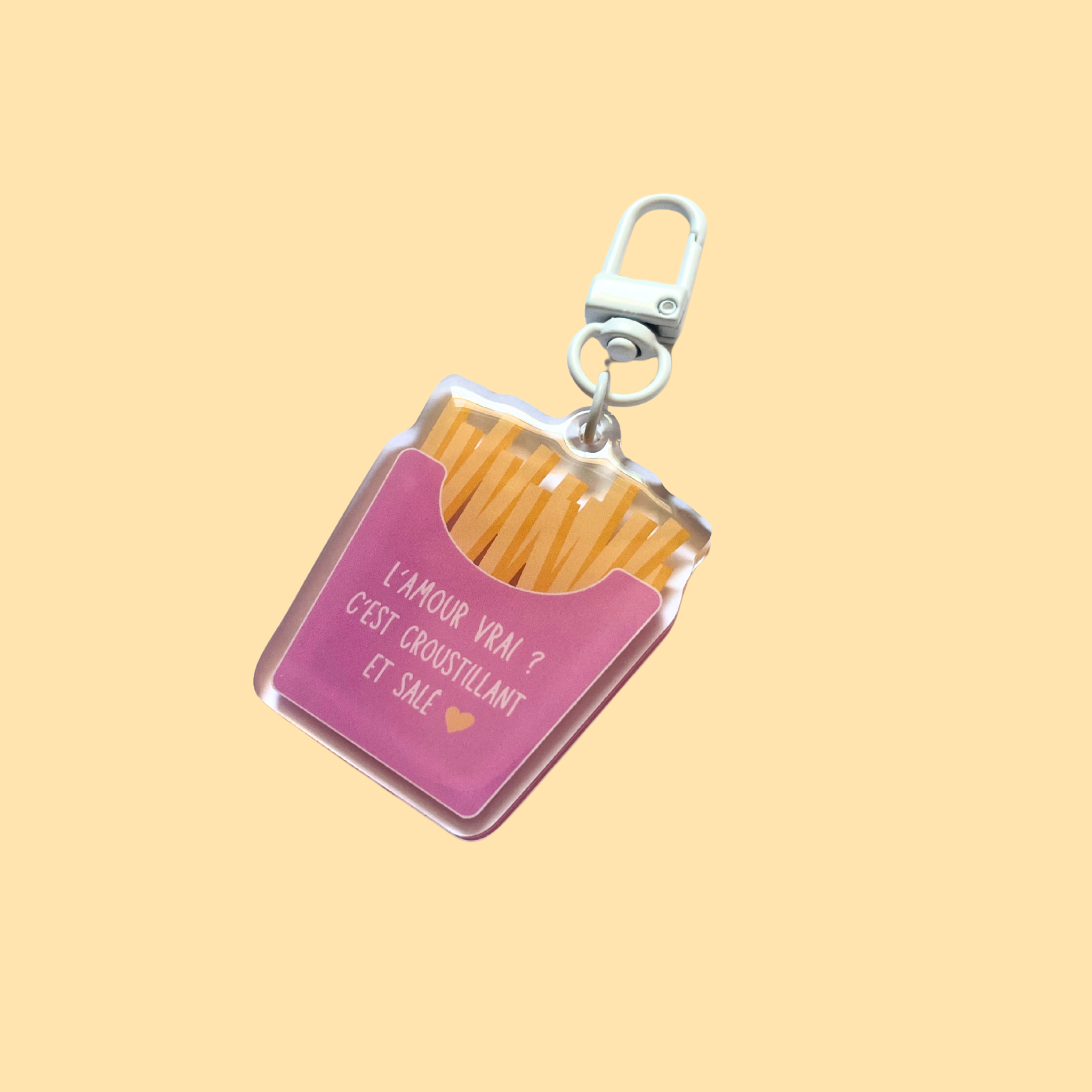 atelier-naholi-porte-cl-paquet-frites-rose-acrylique-5-cm image 3