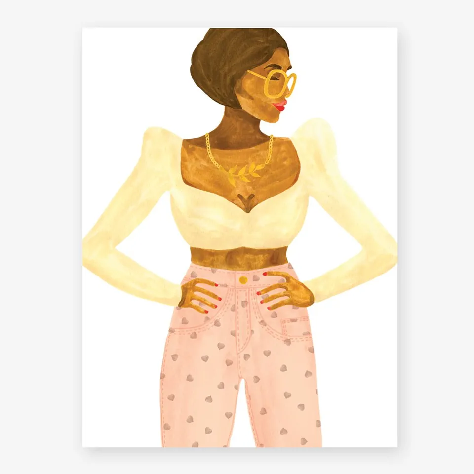all-the-way-to-say-jean-imprim-affiche-18x24-mode-rose image 1