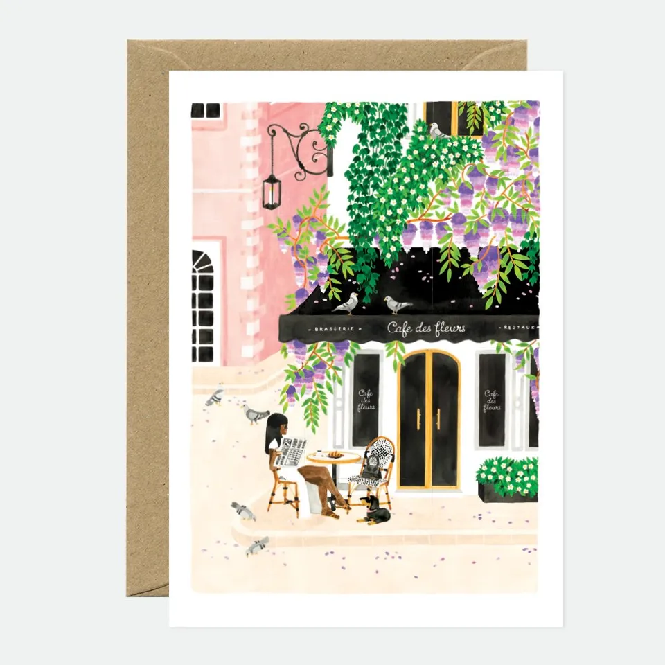 all-the-way-to-say-paris-carte-de-voeux-a6-romantique image 1