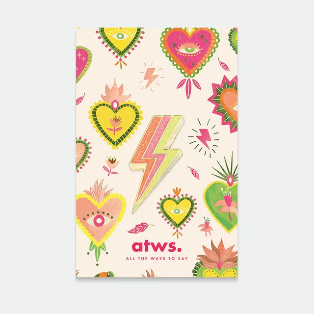 all-the-ways-to-say-lightning-bolt-pin-s-clair-dor-paillet image 1