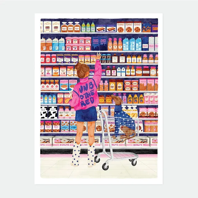 all-the-ways-to-say-sugar-market-affiche-cuisine-29-7x39-7-cm image 1