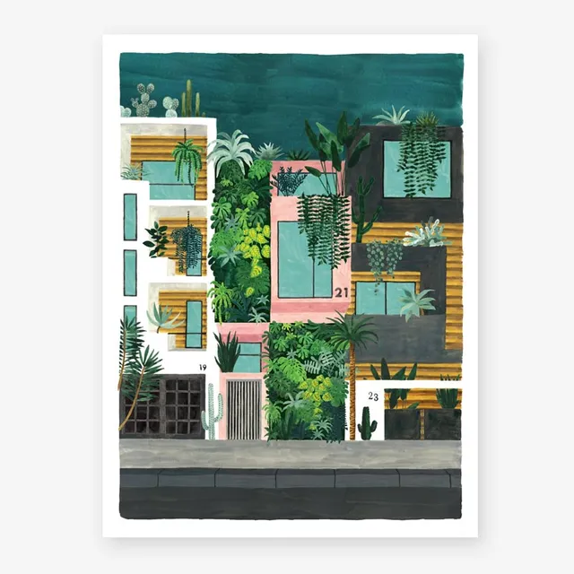 all-the-ways-to-say-buildings-affiche-ville-medium-29-7x39-7cm image 1
