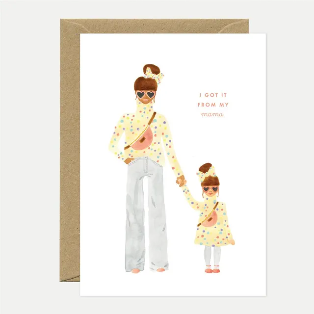 all-the-ways-to-say-mama-daughter-carte-voeux-maman-a6 image 1