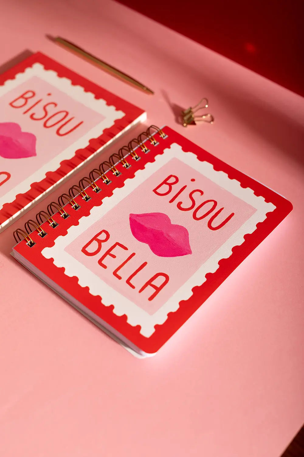 all-the-way-to-say-carnets-bisous-bella-spirale-a5-rouge image 5